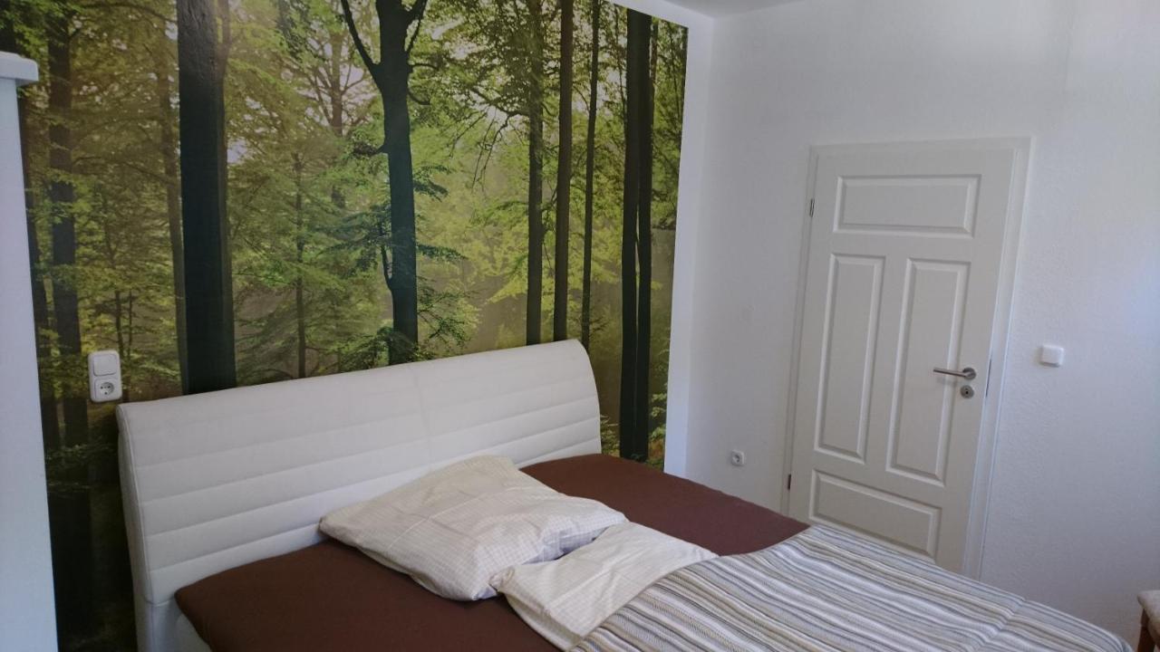Ferienwohnung Weseraue Holzminden Buitenkant foto