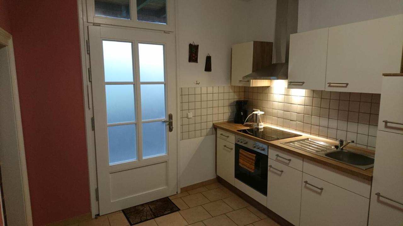 Ferienwohnung Weseraue Holzminden Buitenkant foto